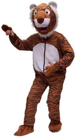 Kostým Tygr-Maskot