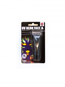 Neon UV make-up- černý 10ml