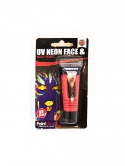 Neon UV make-up- červený 10ml