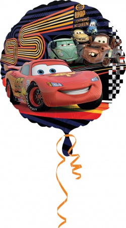 Fóliový balónek veliký - Cars