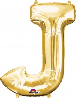 Fóliový balónek "J"