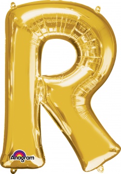 Fóliový balónek "R" 